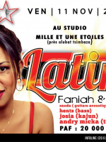 Faniah‍ & friends - latino accoustic - Studio Mille et Une étoiles Tsimbazaza