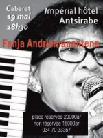 Fanja Andriamanantena‍ en cabaret - Imperial Antsirabe‍