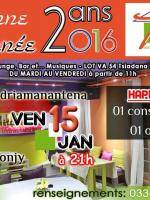 Fanja Andriamanantena, Mahery Luk, Nini(Kiaka), Arison Vonjy, Bodo et Silo - Bonne année 2016 au Trass