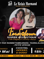 Fara Gloum‍ - Soirée acoustique - Le Relais Normand Tsaralalana Petite vitesse‍