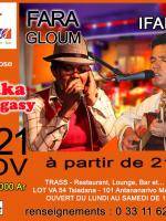 Fara Gloum et Ifanihy en concert au Trass