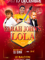 Farah John's‍ & Lola‍ en concert Le Balcon Cholet animé par Dj Dina‍