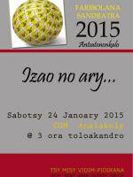 Faribolana sandratra 2015 Antsatononkalo Izao no ary au CGM Analakely
