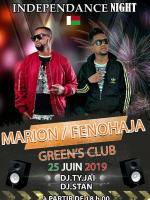 Fenohaja & Marion Independance night Green's Club