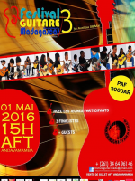 Festival de guitare de Madagascar à l'Alliance Française d'Andavamamba