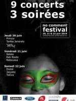 Festival No Comment Bar Isoraka 9 concerts 3 soirée s