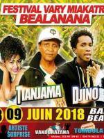 Festival vary miakatra bealanana Banja Be Bealanana avec Willy, Tianjama, Djino, Lico Kininike, Vakodrazana