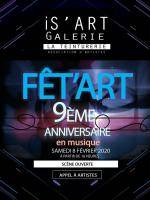 Fet'Art 9e anniversaire Is'Art Galerie