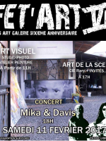 Fet'Art VI - art de la scène avec Mika & Davis‍ - Is'Art Galerie‍