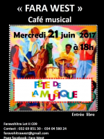 Fête de la musique - Fara West Faravohitra‍ café musical