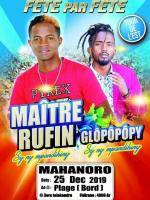 Fete par fete Maître Rufin & Glopopopy - Mahanoro Plage Bord