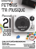Fetons ta musique au Chillout Café Ambondrona‍