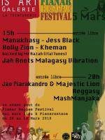 Fianar Reggae Festival au Is'Art Galerie avec Manakhasy - Jess Black, Holly Zion, Kheman, Jah Roots Malagasy Vibration, Jao Piarakandro & Majestic Lion, Reggasy, MashManjaka