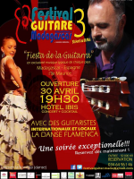 Fiesta de la Guitarra - Ouverture à l'Hotel Ibis