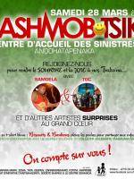 Flashmob Tsiky avec Samoëla et TGC - Centre d'accueil des sinistrés d'Andohotapenaka