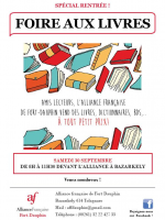 Foire aux livres spécial rentrée - AF - Fort-Dauphin‍