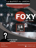 Foxy en live au Buffet du Jardin