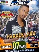 Franck Judi et Dj Tahiana en concert au Cine Avotra Moramanga