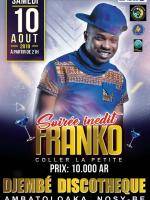 Franko - Djembe Discothèque Ambatoloaka Nosy Be - Madagasikara
