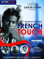 French touch avec Noumaé Trio‍ - Café de la Gare Soarano‍