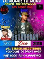 FS Ladoany en show case Discothèque Ceresia Brickaville