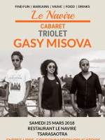 Gasm'SOVA‍ en cabaret Resto Le Navire Ambohibao‍