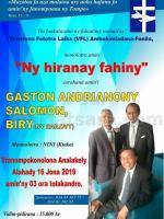 Gaston Andrianony, Salomon, Biry Ny Railovy ny hiranay fahiny Tranompokonolona Analakely