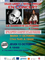 Gilles Lauret & Nicolas Poullet - en concert Chez Nath' Sainte Marie‍