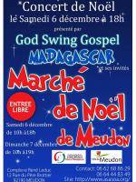 God Swing Madagascar et ses invités - concert de Noël au Marché de Noël de Meudon