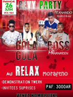 Gola Gola & Boss Mananarien - Revy Party au Relax Morafeno