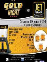 Gold Night au Jet Club Bar