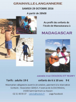 Grainville-Langannerie au profit des enfants de l'école de Maevatanana - animé par Doudou‍ & Mamy Rakoto