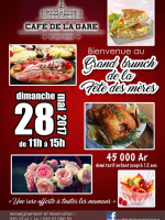 Grand buffet de la fête des mères - Café de la Gare Soarano‍