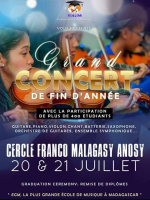 Grand concert de fin d'année - CFM - Cercle Franco-Malgache‍