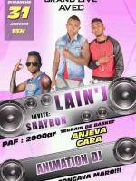 Grand live avec Lain'J - Invité Shayron - Terrain de Basket Anjeva Gara
