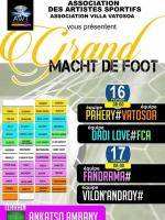 Grand match de foot Ankatso - Ambohitsaina