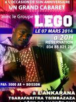 Grand cabaret anniversaire avec le groupe Lego à l'Ankarana Tsimbazaza