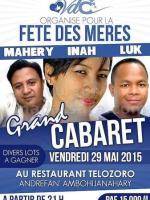 Grand cabaret avec Mahery, Inah et Luk au Restaurant Telozoro Andrefan'Ambohijanahary