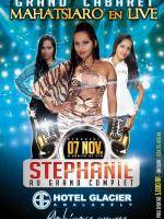 Grand cabaret Mahatsiaro en live avec Stéphanie au grand complet à l'Hotel Glacier Analakely