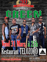 Green‍ en concert au Restaurant Telozoro‍