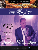 Groupe Madajazz avec Nicolas Vatomanga au Buffet du jardin