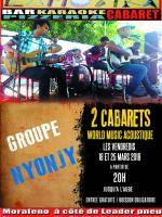 Groupe Nyonjy world music acoustique au LaMozika Morafeno