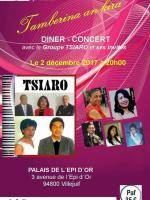 Groupe Tsiaro diner concert Palais De L'Epi D'Or Villejuif