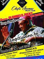 Groupe Olombelo Ricky and friends au Chefs avenue music club