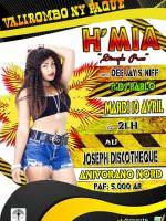 H'Mia en show case Joseph Discotheque Agnivorano