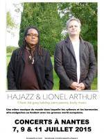 Hajazz et Lionel Arthur Concerts à Nantes