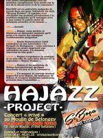 Hajazz project concert privé au moulin de Selongey