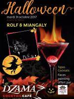 Halloween avec Rolf & Imiangaly au Dzama Cocktail Café Tamatave