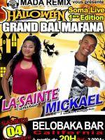 Halloween grand bal mafana avec La'Sainte & Joachim mickael - California Belobaka