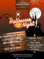 Halloween Night au Café de la Gare Soarano‍